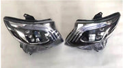 SET OF TAILLIGHT AND HEADLIGHTS for MERCEDES BENZ V CLASS VITO METRIS