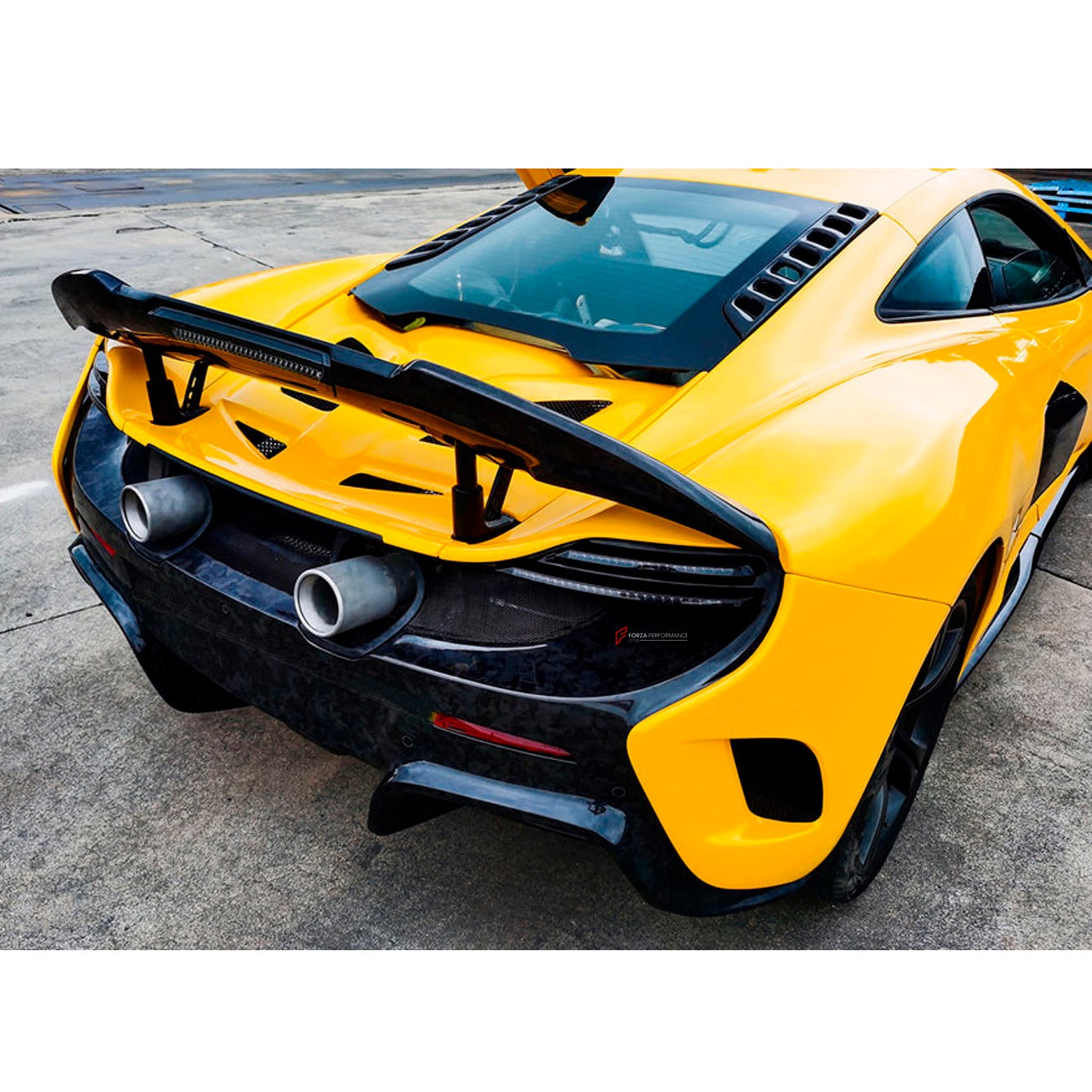 Dry Carbon Fiber Rear Body Kit for McLaren 650S 625C MP4 12C 2011-2017 675LT Style