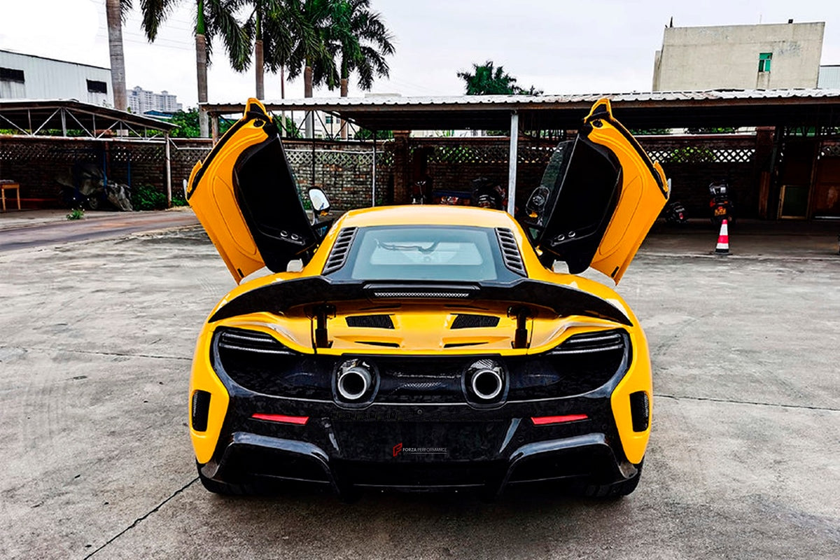 Dry Carbon Fiber Rear Body Kit for McLaren 650S 625C MP4 12C 2011-2017 675LT Style