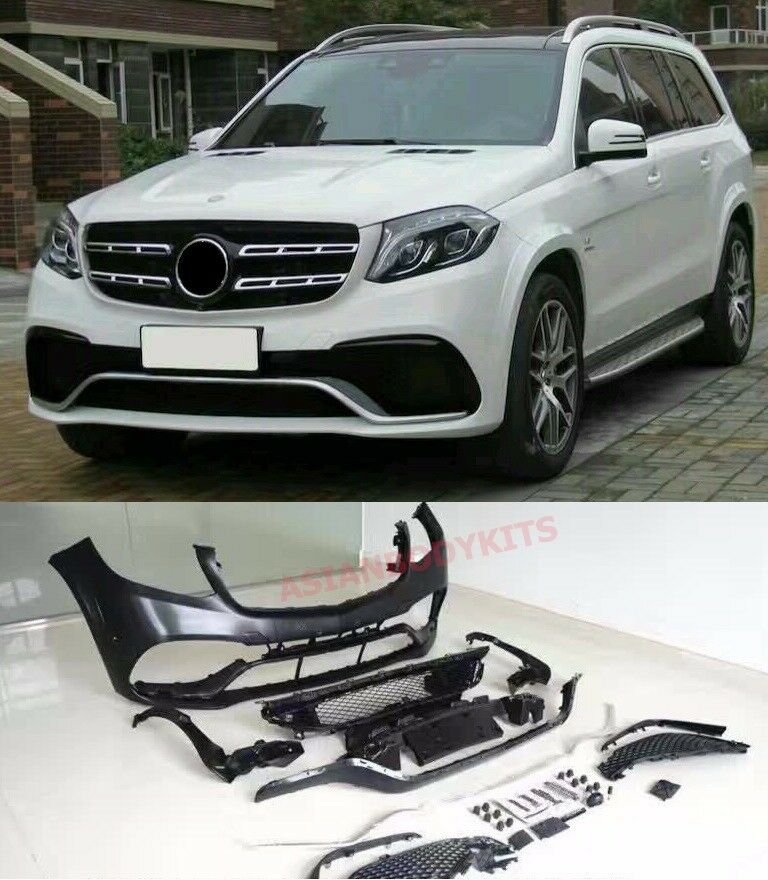 Buy Now CONVERSION MERCEDES BENZ GLS X166 GLS63 AMG WIDE BODY KIT for MERCEDES BENZ GLS X166 2015 - 2019 and upgrade car parts from SIR Tuning at the Best Price. Headlights, Tail lights, Bodykits, Navigations, body kit and more - Fast & Free Shipping within Europe, US & Worldwide.
