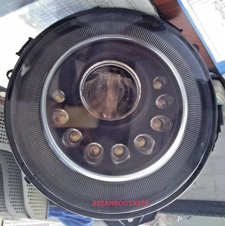 Buy Now for Mercedes Benz G-class W463 Black LED Headlights Mans TURN FUNCTION 2008+ and upgrade car parts from SIR Tuning at the Best Price. Headlights, Tail lights, Bodykits, Navigations, body kit and more - Fast & Free Shipping within Europe, US & Worldwide.