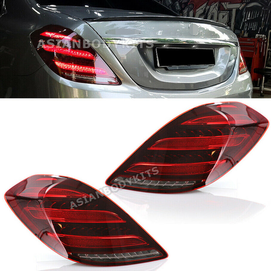 Buy Now LED TAIL LIGHTS FACELIFT STYLE for MERCEDES BENZ S CLASS W222 2013 - 2017 and upgrade car parts from SIR Tuning at the Best Price. Headlights, Tail lights, Bodykits, Navigations, body kit and more - Fast & Free Shipping within Europe, US & Worldwide.