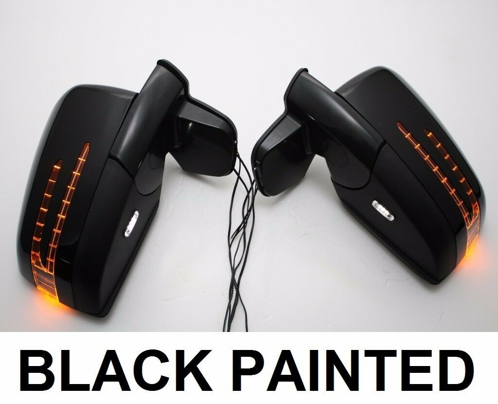 for Mercedes Benz W463 G class G500 G55 Mirrors Facelift (BLACK PAINTED) 1986 - 1999