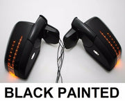 for Mercedes Benz W463 G class G500 G55 Mirrors Facelift (BLACK PAINTED) 1986 - 1999