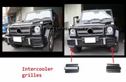 for Mercedes Benz W463 G class G63 G65 front bumper + spoiler lip with LED