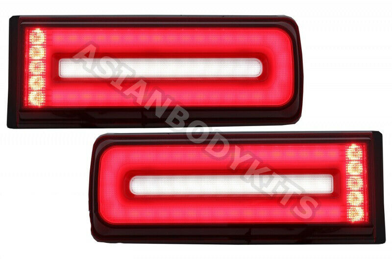 SMOKED TAIL LIGHTS for Mercedes Benz G-class W463 1990 - 2017 | "W464 2019+" style