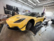 CARBON FIBER FRONT BUMPER SIDE ATTACHMENTS for MASERATI MC20 2020 - 2023