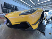 CARBON FIBER FRONT BUMPER SIDE ATTACHMENTS for MASERATI MC20 2020 - 2023