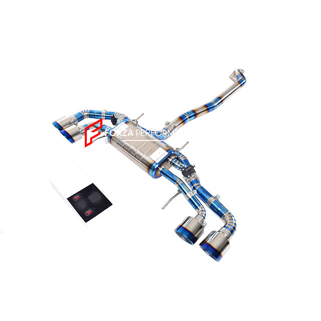 TITANIUM VALVED EXHAUST CATBACK MUFFLER for Nissan GT-R R-35 3.8T