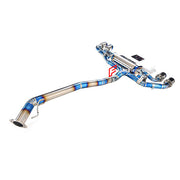 TITANIUM VALVED EXHAUST CATBACK MUFFLER for Nissan GT-R R-35 3.8T