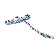 TITANIUM VALVED EXHAUST CATBACK MUFFLER for Nissan GT-R R-35 3.8T