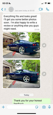 20 INCH FORGED WHEELS RIMS for FERRARI 550 MARANELLO 1999