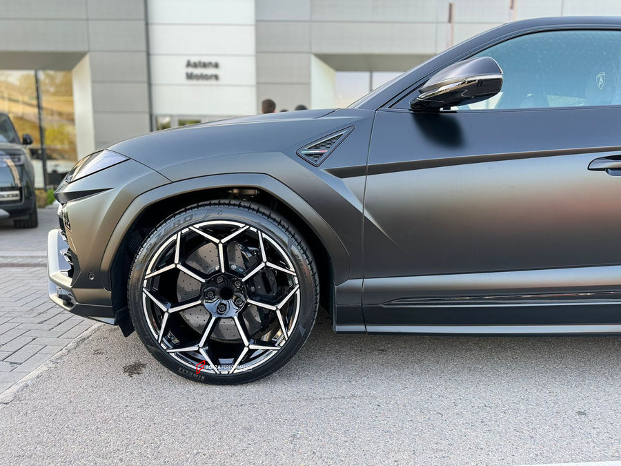 Buy Now 23 INCH FORGED WHEELS RIMS for LAMBORGHINI URUS PERFORMANTE 2022 and upgrade car parts from SIR Tuning at the Best Price. Headlights, Tail lights, Bodykits, Navigations, wheels and more - Fast & Free Shipping within Europe, US & Worldwide.