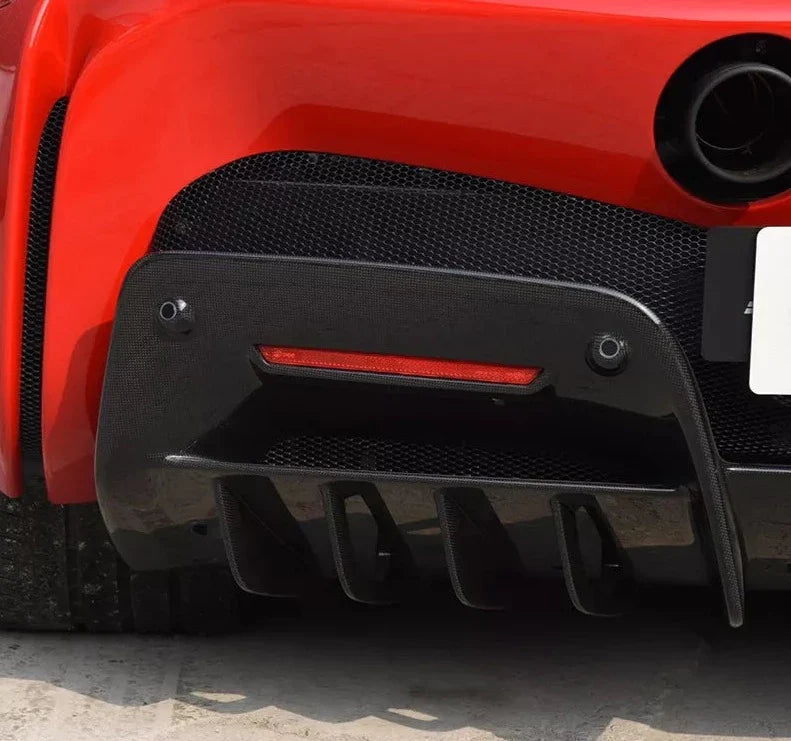 DRY CARBON REAR DIFFUSER FOR FERRARI SF90 | OEM STYLE