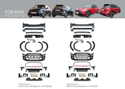 CONVERSION BODY KIT for MINI COOPER HATCH F55 F56 F57 2014 - 2020 UPGRADE to F55 F56 F57 FACELIFT 2021 - 2024