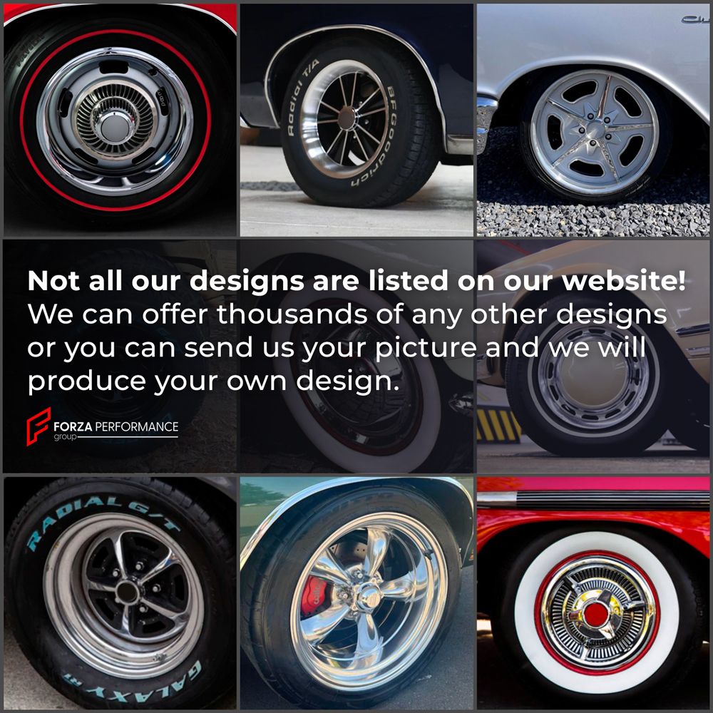 FORGED WHEELS RIMS FOR CADILLAC DEVILLE CONVERTIBLE 1979