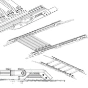 PLUMB ROOF RACK PLATFORM FOR LAND ROVER DEFENDER 110 L663 2020+