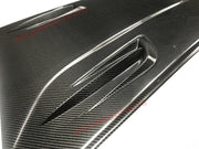 DRY CARBON FIBER HOOD BONNET WITH AIR VENTS for PORSCHE MACAN 95B 95B.1 2014 - 2018