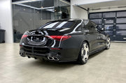 BLACK AERO BODY KIT for MERCEDES BENZ S CLASS AMG W223 2020+