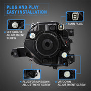 VLAND Carlamp LED Projector Headlights For Suzuki Jimny 2019-2023