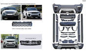 CONVERSION BODY KIT for LAND ROVER RANGE ROVER EVOQUE L538 2011 - 2015 UPGRADE to 2016 - 2018 L538 FACELIFT