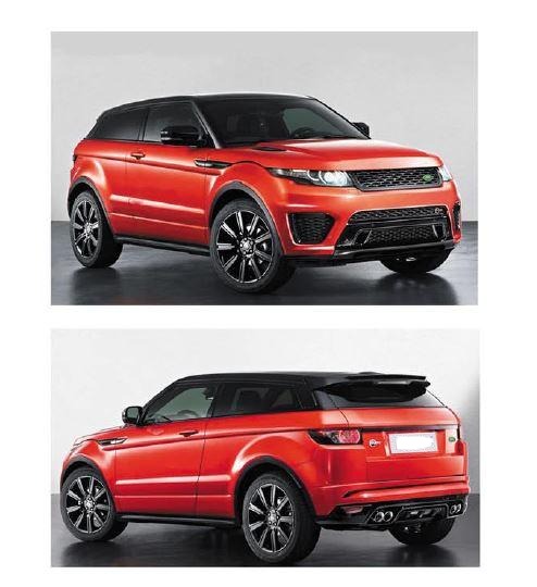 RANGE ROVER EVOQUE 2010 - 2017 SVR BODY KIT