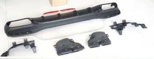 REAR DIFFUSER WITH EXHAUST TIPS for MERCEDES BENZ GLS X166 AMG PACKAGE 2015 - 2019
