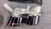 REAR DIFFUSER WITH EXHAUST TIPS for AUDI Q7 4M FACELIFT 2019 - 2024 | SQ7 STYLE