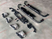 REAR DIFFUSER with EXHAUST TIPS for MERCEDES BENZ W213 E63 AMG 2020+