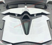CONVERSION LAMBORGHINI AVENTADOR SVJ REAR ENGINE COVER REAR DECKLID WING SPOILER for LAMBORGHINI AVENTADOR LP700 2011 - 2015