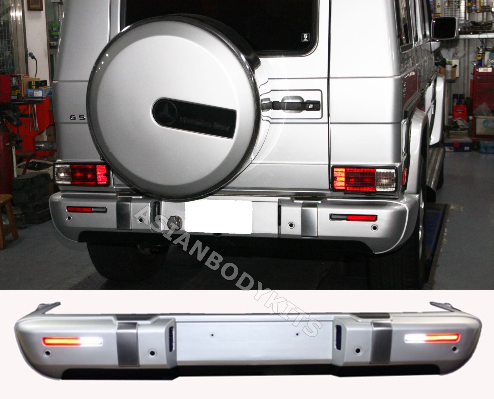 CONVERSION MERCEDES BENZ G CLASS W464 G63 REAR BUMPER for MERCEDES BENZ G CLASS W463 1990 - 2017