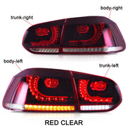 VLAND LED Tail light For Golf 6 MK6 2009-2014 [only one pcs]