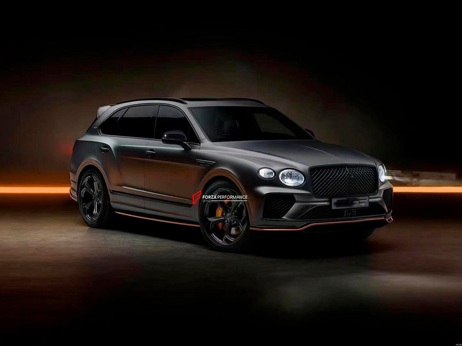 Buy Now REPLACEMENT FRONT LIP and REAR DIFFUSER for BENTLEY BENTAYGA 2020+ and upgrade car parts from SIR Tuning at the Best Price. Headlights, Tail lights, Bodykits, Navigations, body kit and more - Fast & Free Shipping within Europe, US & Worldwide.