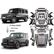 CONVERSION CARBON BODY KIT for MERCEDES-BENZ G-CLASS G63 G550 1990 - 2017 to W464 2018 - 2023