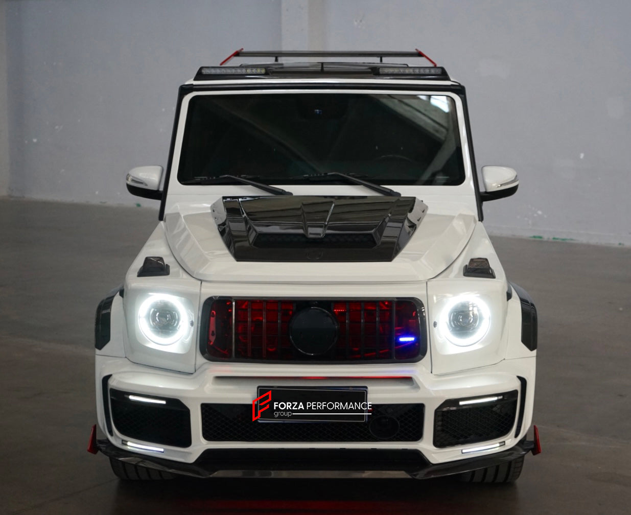 CONVERSION CARBON BODY KIT for MERCEDES-BENZ G-CLASS G63 G550 1990 - 2017 to W464 2018 - 2023