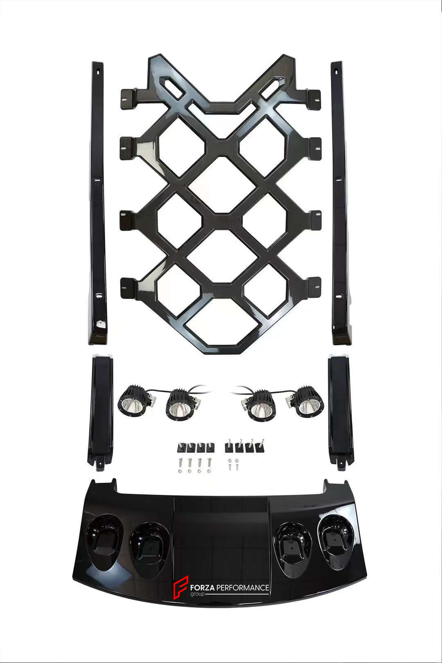 Buy Now ROOF RACK PLATFORM WITH LIGHT BAR for LAND ROVER DEFENDER L663 2020+ and upgrade car parts from SIR Tuning at the Best Price. Headlights, Tail lights, Bodykits, Navigations, body kit and more - Fast & Free Shipping within Europe, US & Worldwide.