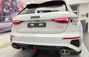 REAR DIFFUSER for AUDI A3 8Y 2020 - 2021 | RS3 STYLE