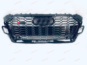 FRONT GRILLE FOR AUDI A5 S5 F5 2019+ (BLACK) | RS5 STYLE