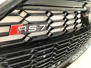 FRONT GRILLE V1 for AUDI A7 C8 4K8 2018 - 2023 | RS7 STYLE