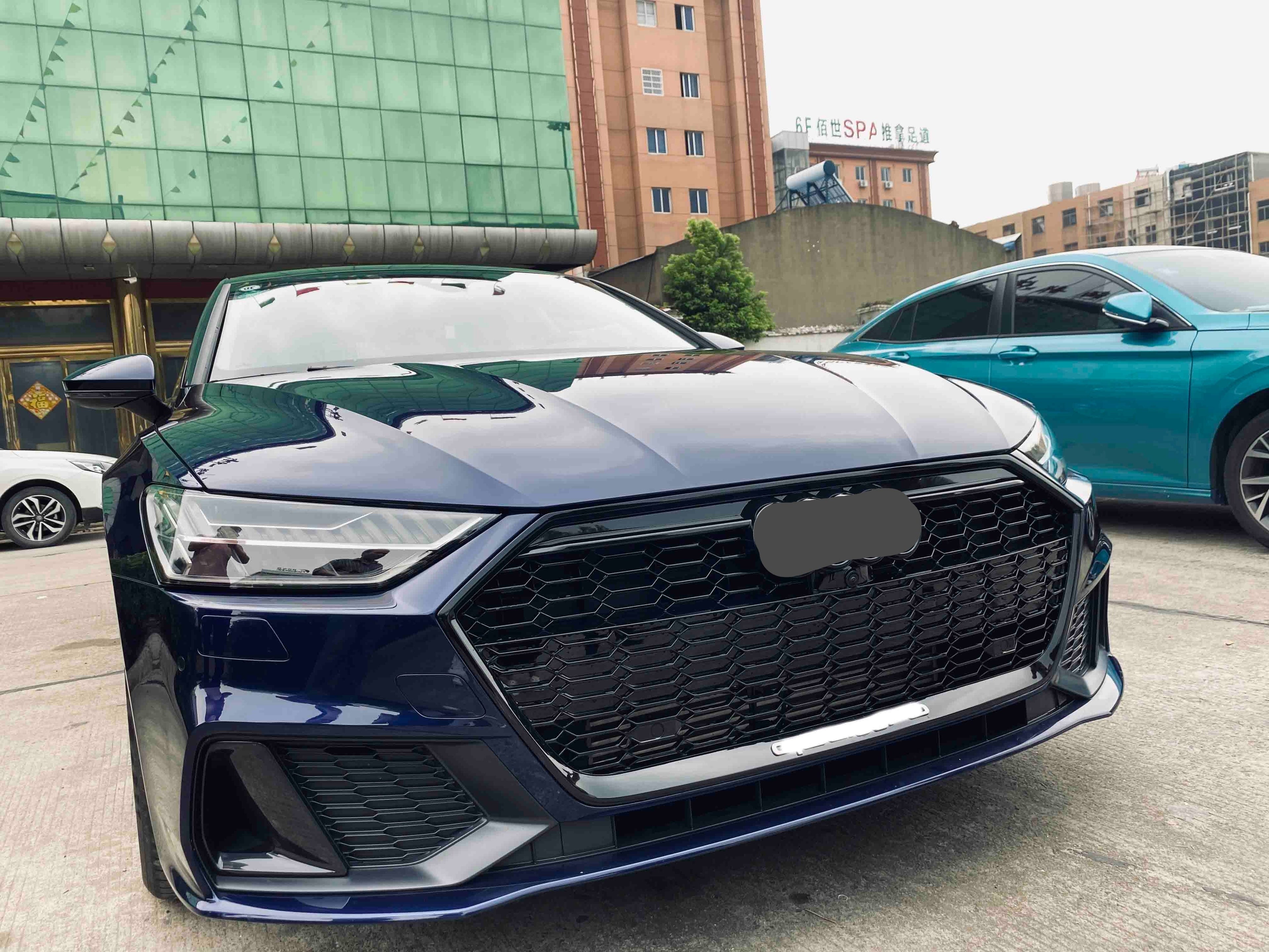 FRONT GRILLE V1 for AUDI A7 C8 4K8 2018 - 2023 | RS7 STYLE