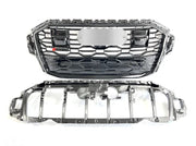 FRONT GRILLE for AUDI Q7 4M FACELIFT 2019 - 2024 | RSQ7 STYLE