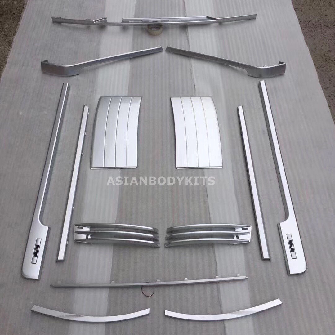 SILVER PAINTED TRIM KIT for RANGE ROVER VOGUE L405 FACELIFT SWB LWB 2018 - 2021