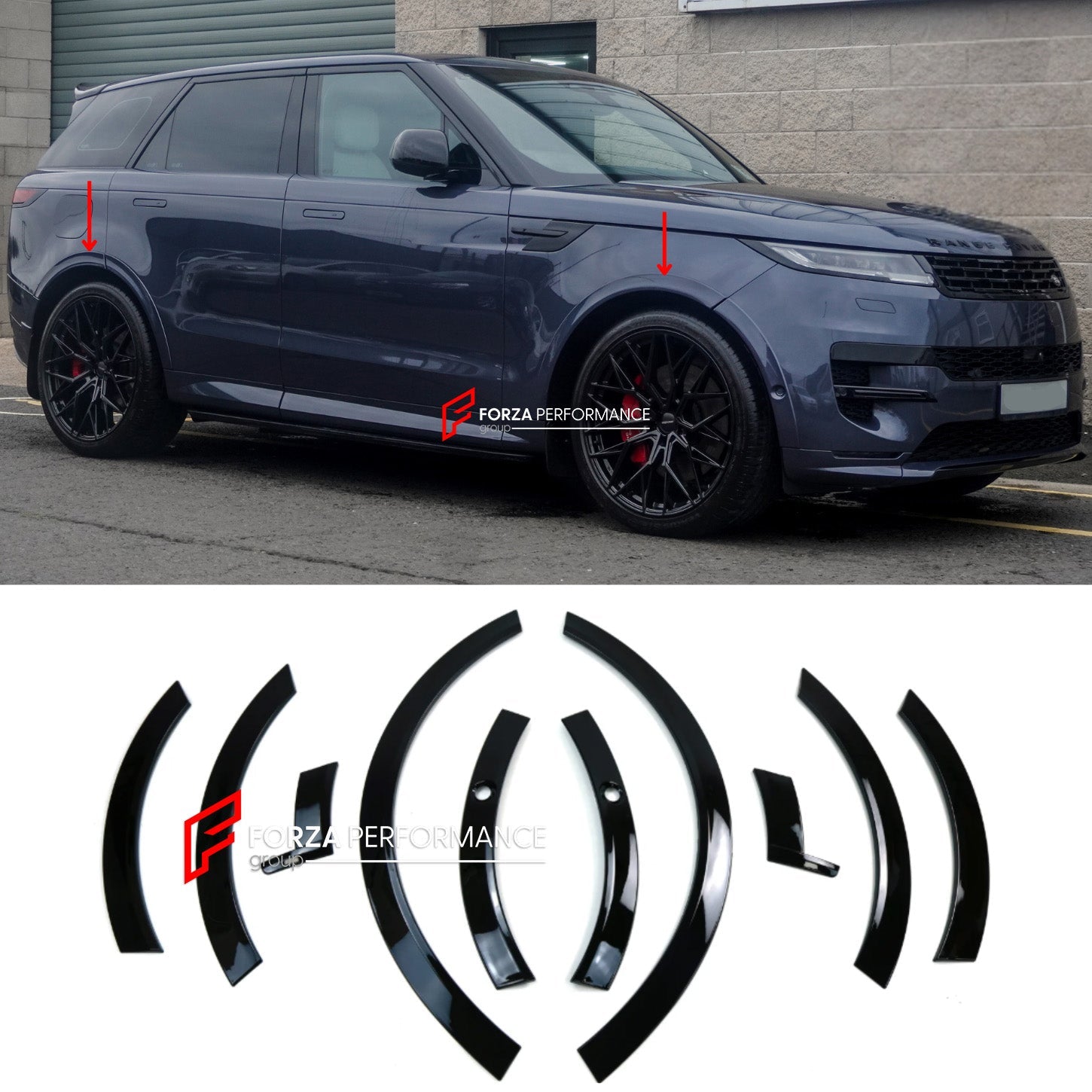 FENDER FLARES for LAND ROVER RANGE ROVER SPORT L461 2022+