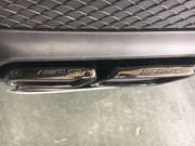 REAR DIFFUSER WITH EXHAUST TIPS for MERCEDES BENZ GLE 63 W166 AMG 2015 - 2019