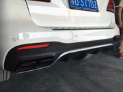 REAR DIFFUSER WITH EXHAUST TIPS for MERCEDES BENZ GLE 63 W166 AMG 2015 - 2019