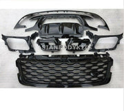BLACK REAR DIFFUSER WITH EXHAUST TIPS AND FRONT GRILLE for LAND ROVER RANGE ROVER VELAR L560 SUV 2018 - 2023