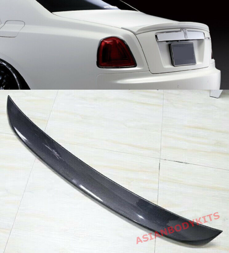 CARBON FIBER TRUNK SPOILER for ROLLS-ROYCE GHOST 2009 - 2014