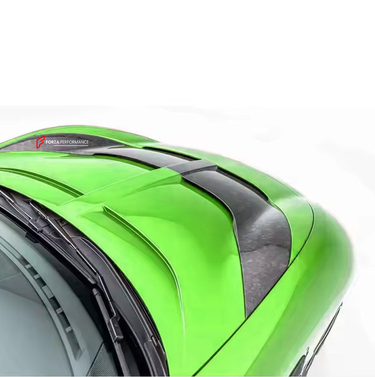 DRY CARBON FIBER HOOD for FERRARI ROMA 2019+