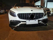 Forged Carbon Front Lip for S-Class Coupe C217 2015 - 2021