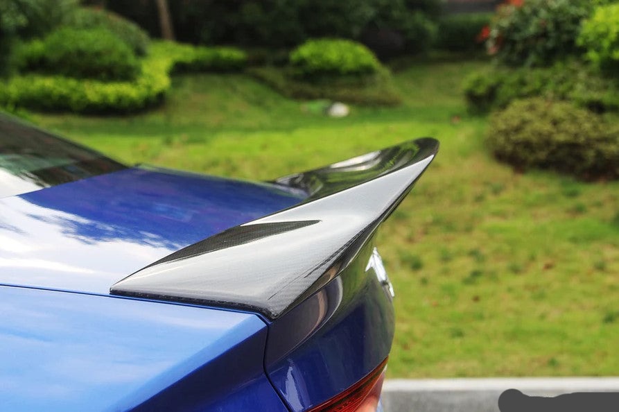 CARBON FIBER REAR TRUNK SPOILER for AUDI A3 2013 - 2016 8V | S3 STYLE